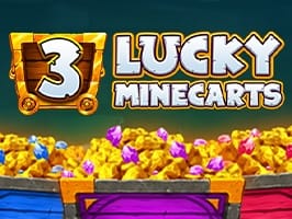 3 Lucky Minecarts Hold and Win screenshot